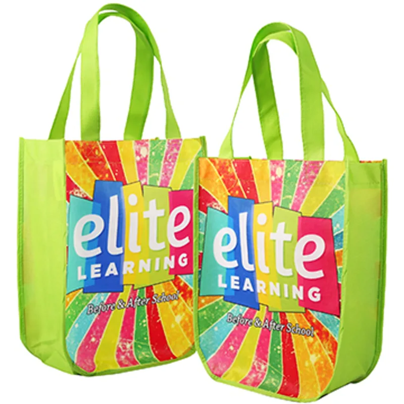 Yuma Sublimated Non-Woven Curve Bottom Tote (2-sided) — view 3