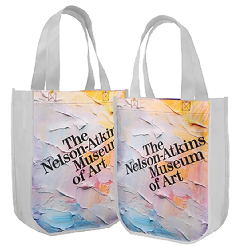 Yuma Sublimated Non-Woven Curve Bottom Tote (2-sided) — view 7