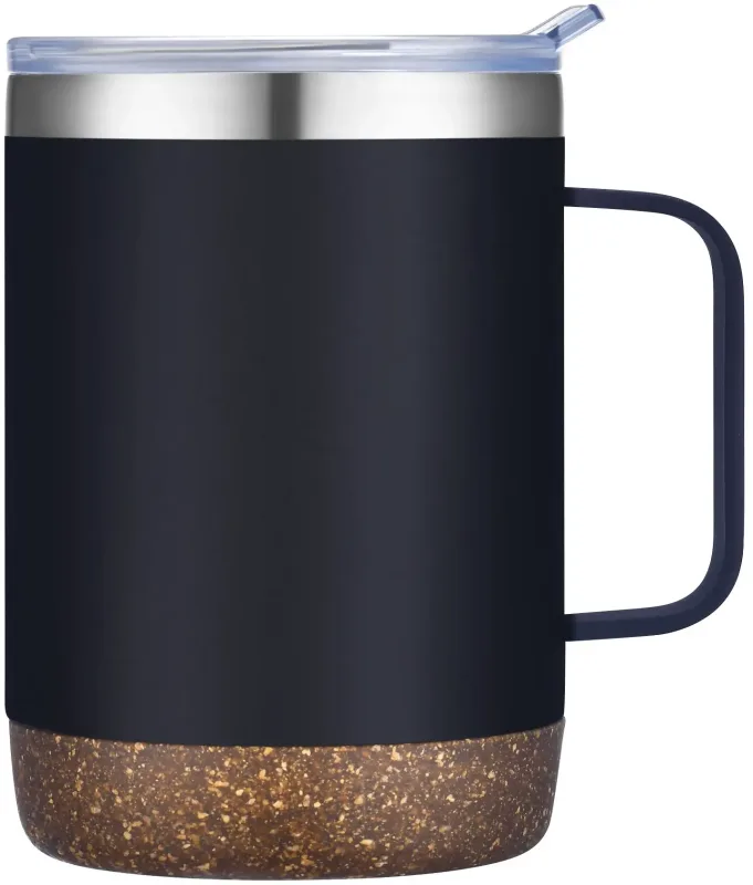 Zeya 12oz Vacuum Insulated Eco Mug with Cork Bottom — view 5