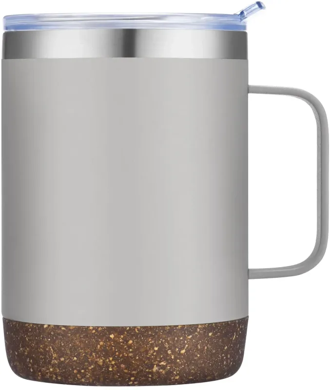 Zeya 12oz Vacuum Insulated Eco Mug with Cork Bottom — view 6