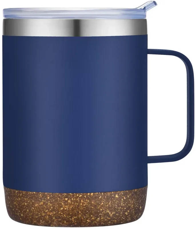 Zeya 12oz Vacuum Insulated Eco Mug with Cork Bottom — view 7