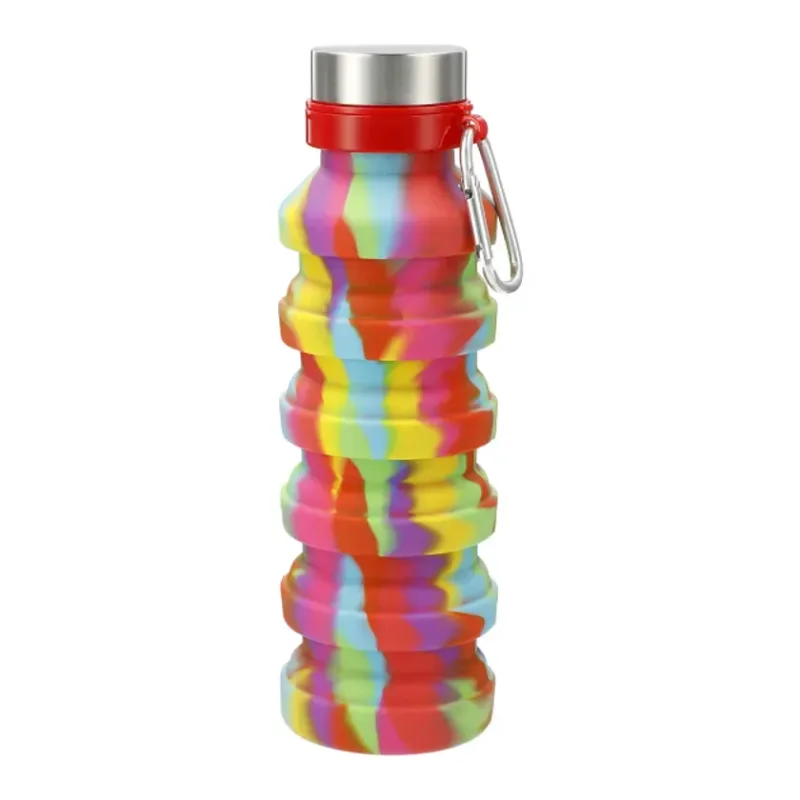 Personalized Zigoo Silicone Collapsible Water Bottle - 18oz — view 13