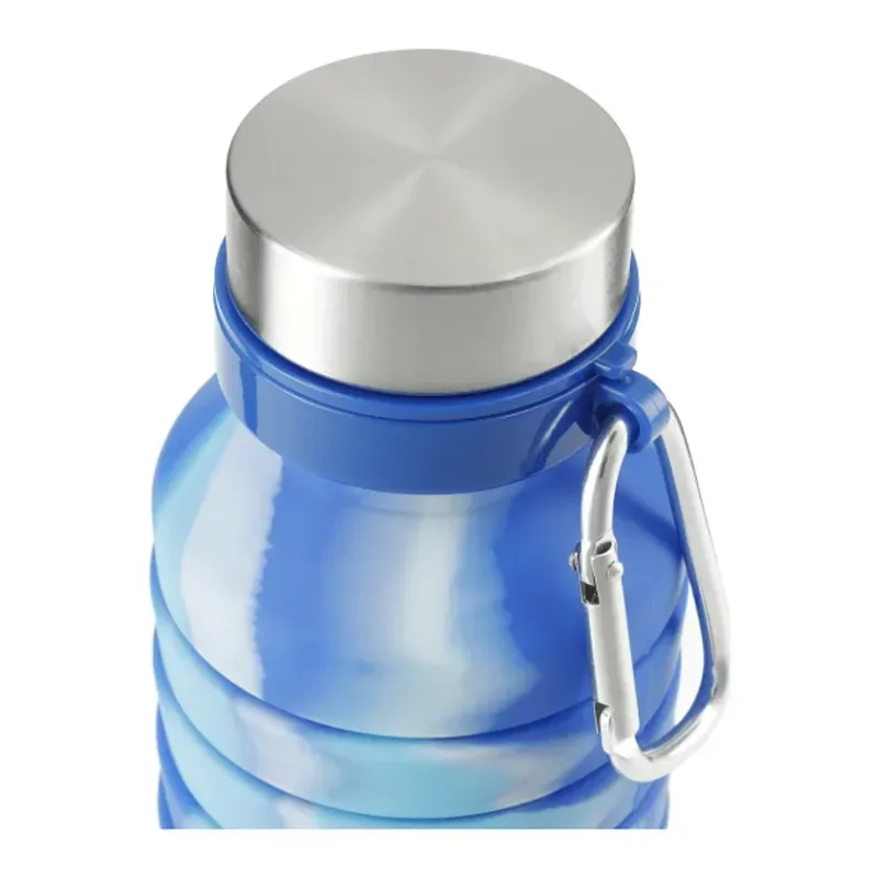 Personalized Zigoo Silicone Collapsible Water Bottle - 18oz — view 6