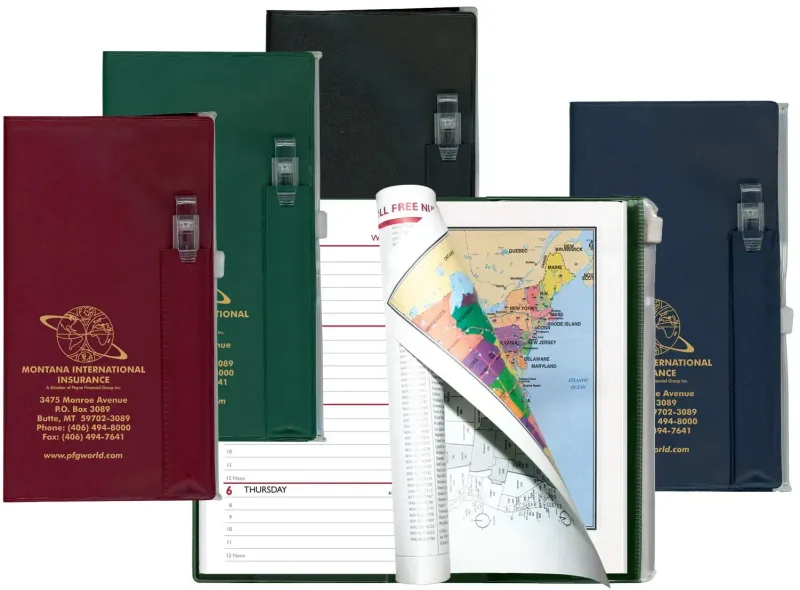 Custom Pocket Planner with Pen & Extra Pocket — view 4