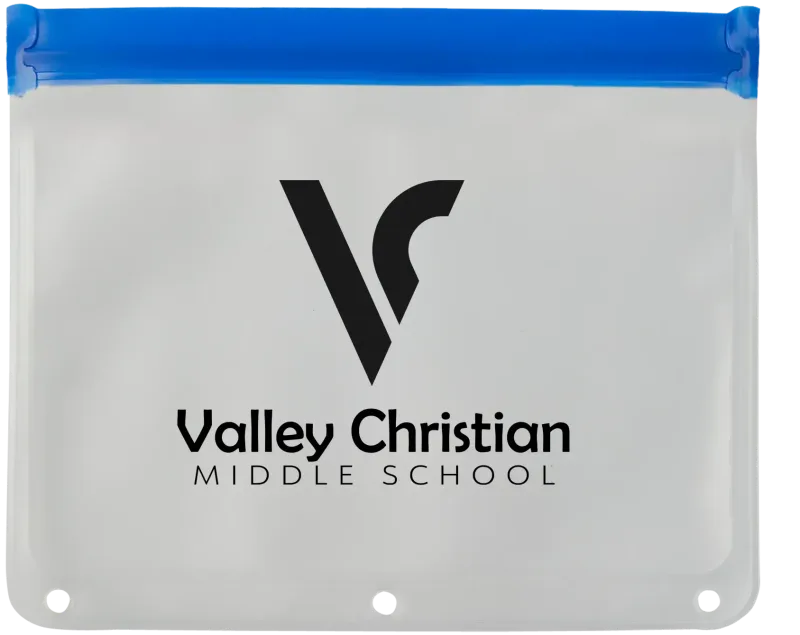 Personalized Zip-it™ School Pouch — view 1