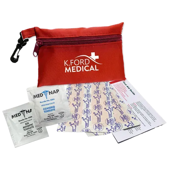 Recycled Zip First Aid Kit