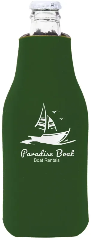 Custom Zipper Bottle Cooler — view 10
