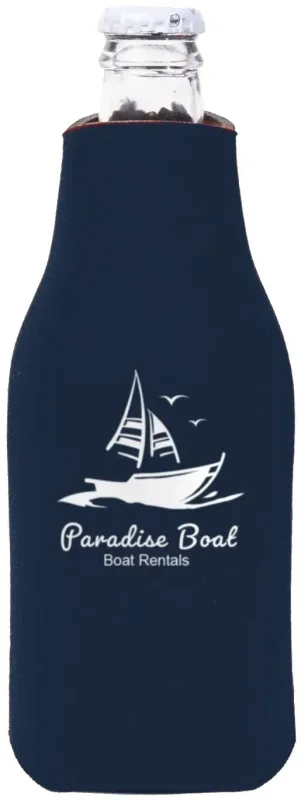 Custom Zipper Bottle Cooler — view 13