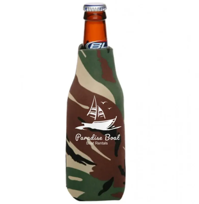Custom Zipper Bottle Cooler — view 15