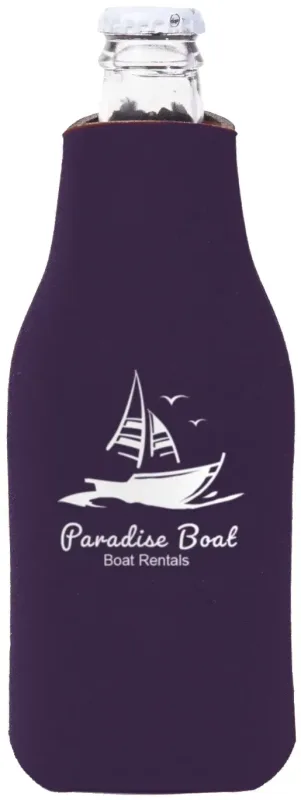 Custom Zipper Bottle Cooler — view 20