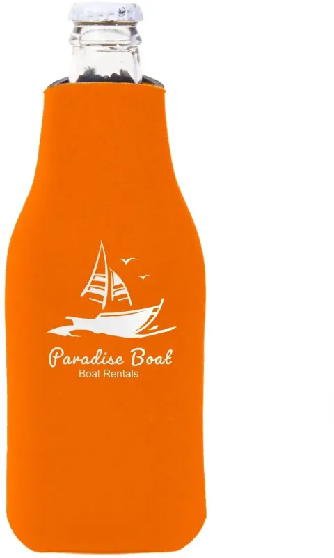 Custom Zipper Bottle Cooler — view 23