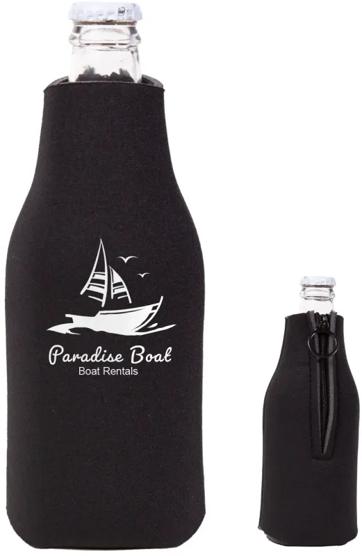 Custom Zipper Bottle Cooler — view 25