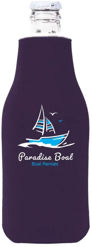 Custom Zipper Bottle Cooler — view 8