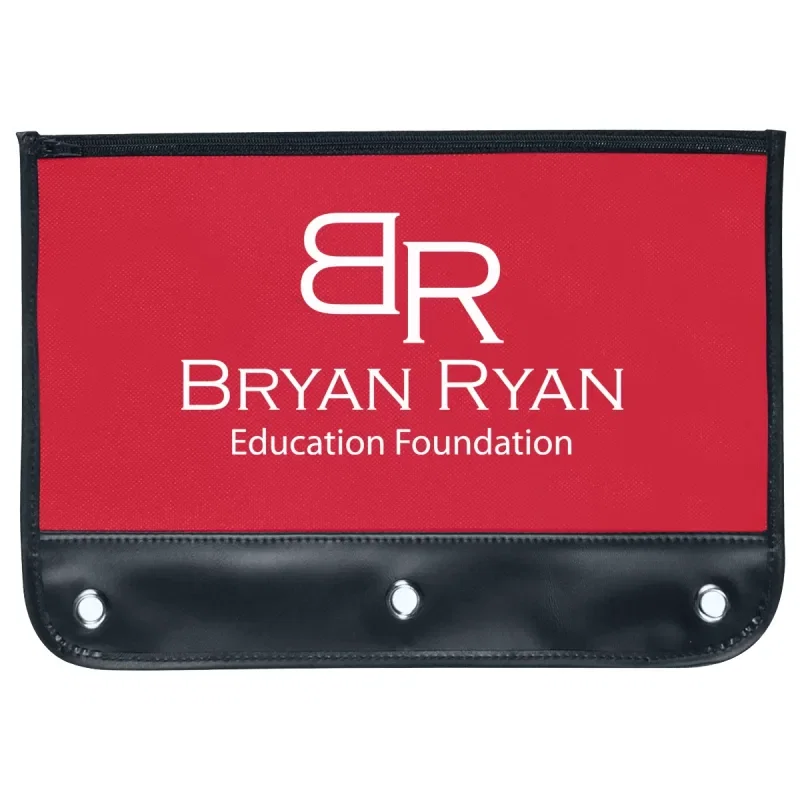 Zippered Pencil Case w/ Punch Holes — view 3