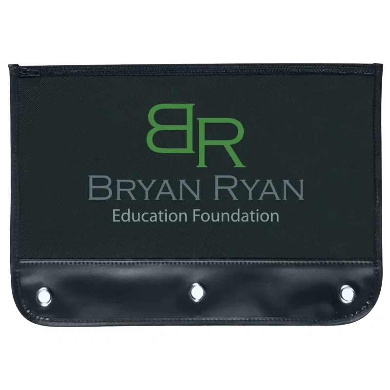 Zippered Pencil Case w/ Punch Holes — view 6