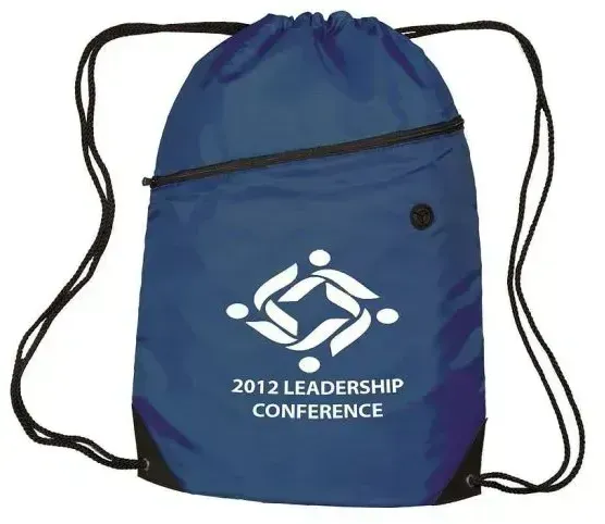 Zippered Sling Bag W/Grommet