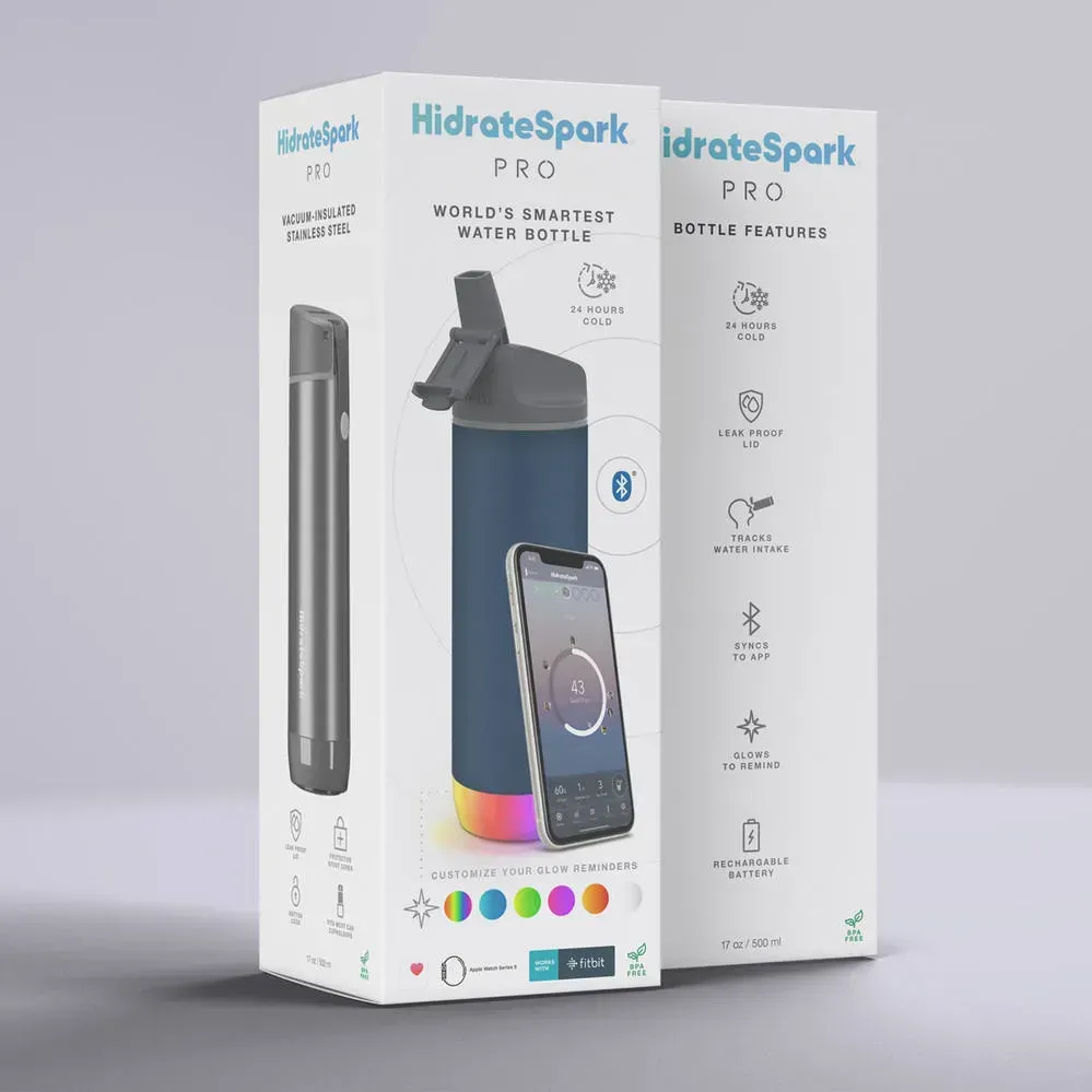 Customizable Smart Water Bottle with App Integration Promotional