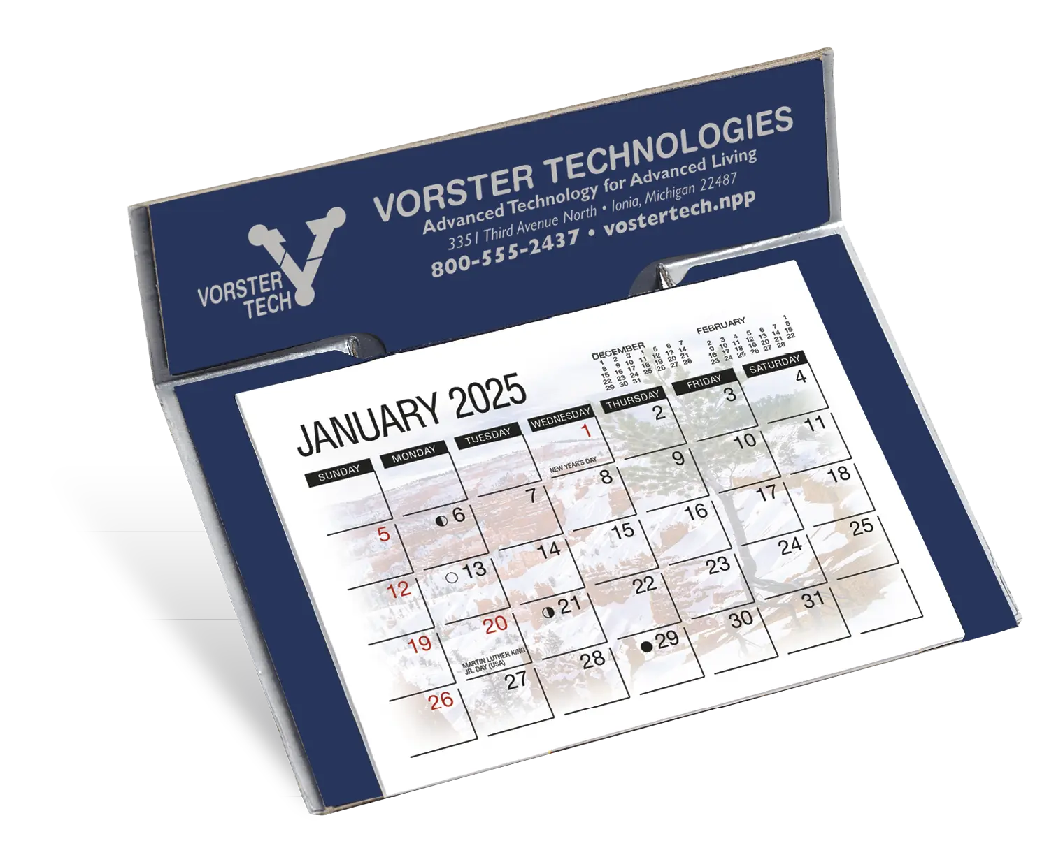 Custom America's Beauty Desk Calendar - Promotional Product Inc.