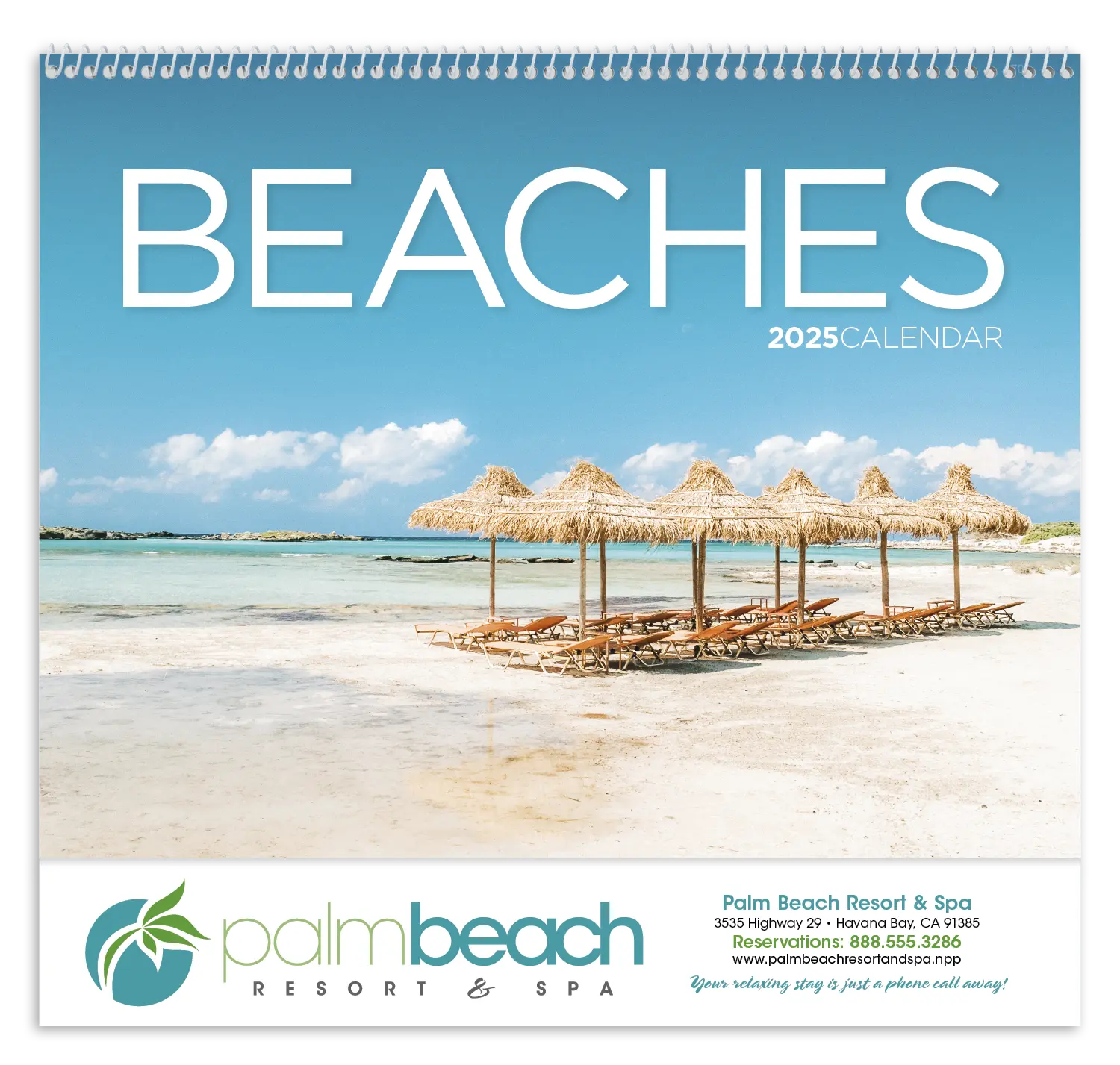 Custom Beaches Calendar Promotional Product Inc.