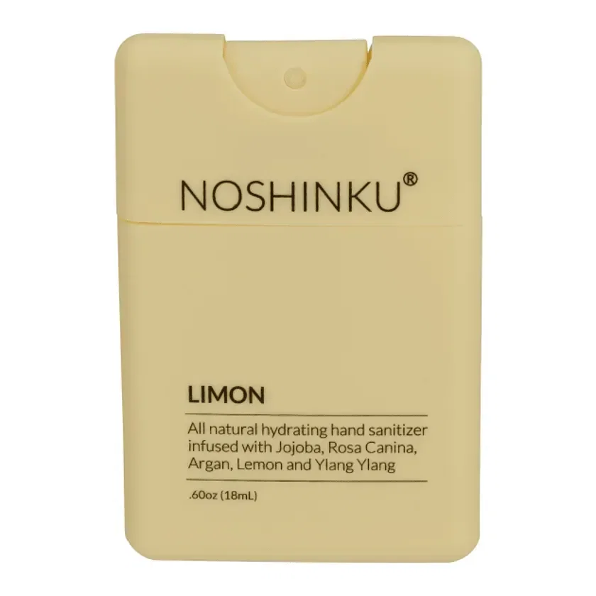 Personalized Noshinku Refillable Pocket Hand Sanitizer - 0.6oz — view 2