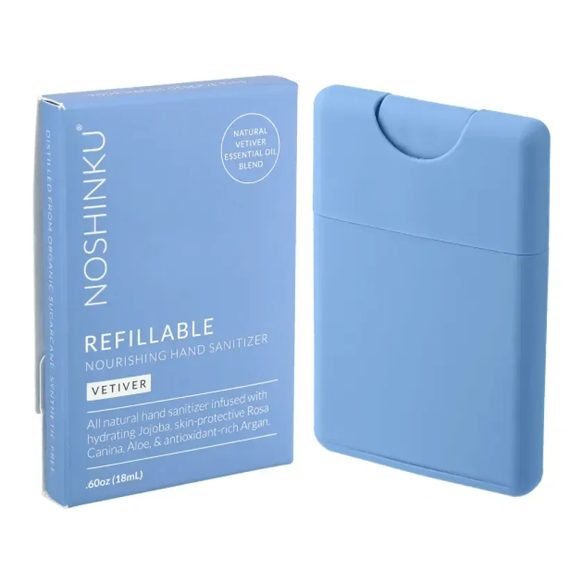 Personalized Noshinku Refillable Pocket Hand Sanitizer - 0.6oz — view 27