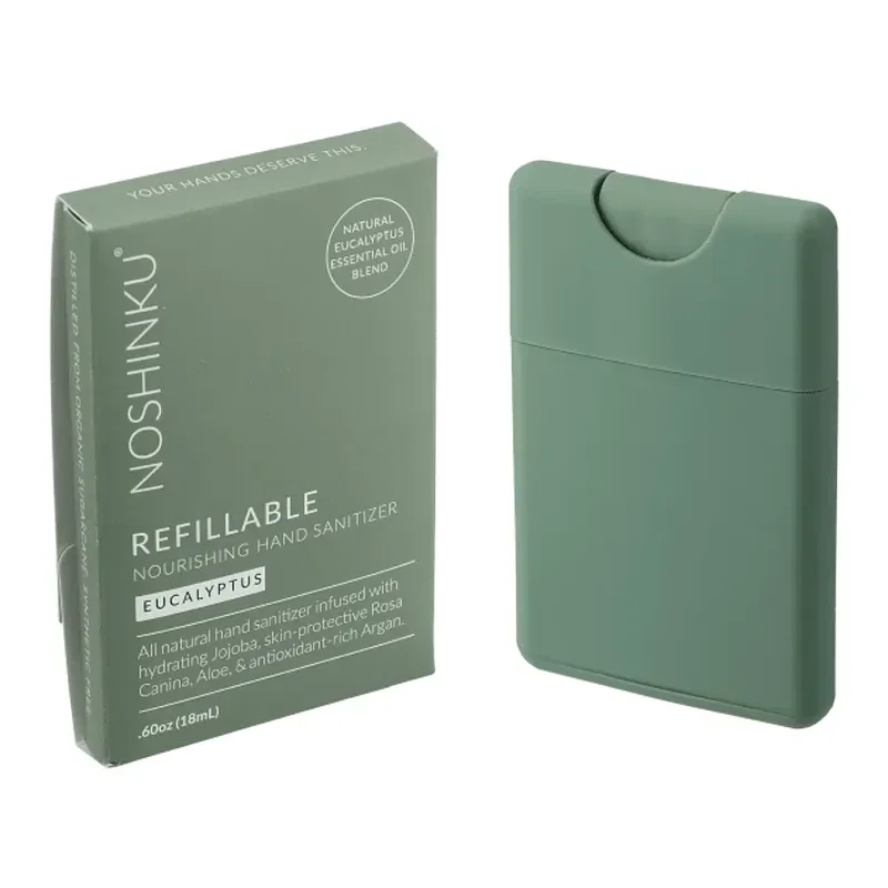 Personalized Noshinku Refillable Pocket Hand Sanitizer - 0.6oz — view 38