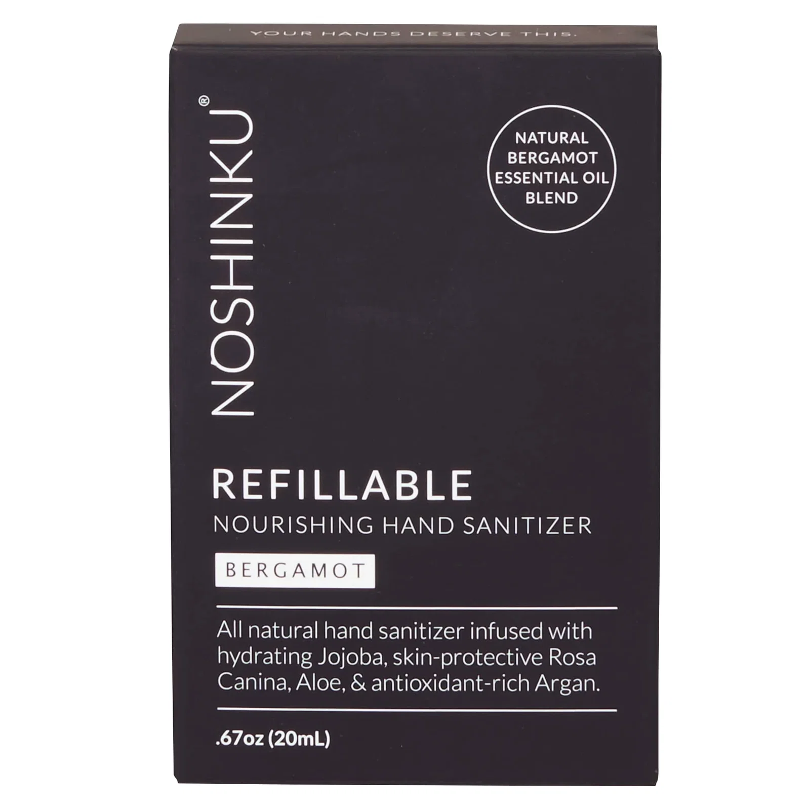 Personalized Noshinku Refillable Pocket Hand Sanitizer - 0.6oz — view 68