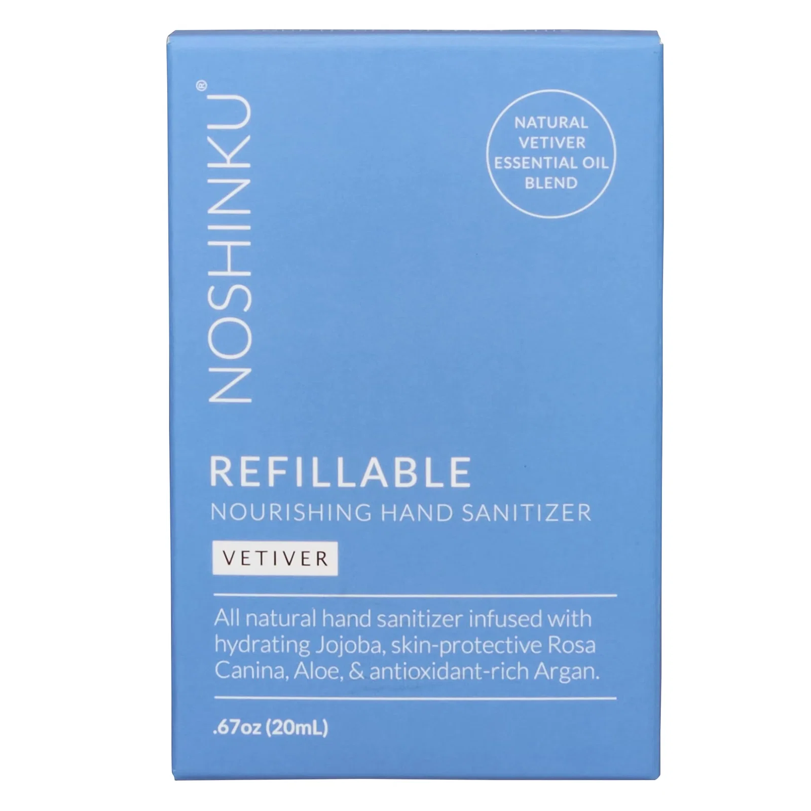 Personalized Noshinku Refillable Pocket Hand Sanitizer - 0.6oz — view 79