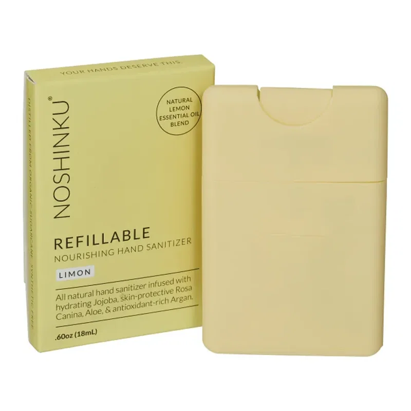 Personalized Noshinku Refillable Pocket Hand Sanitizer - 0.6oz — view 8