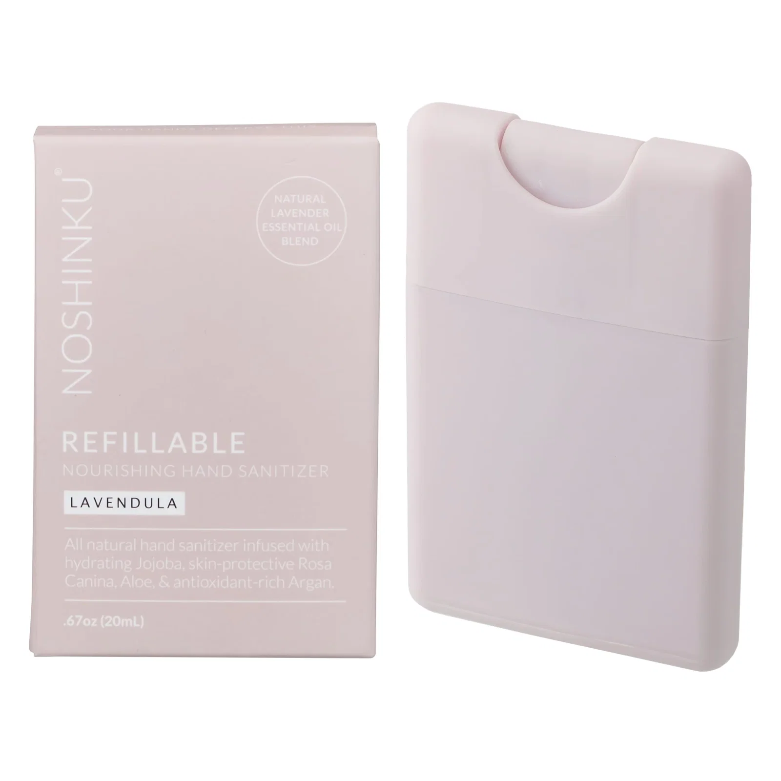 Personalized Noshinku Refillable Pocket Hand Sanitizer - 0.6oz — view 97