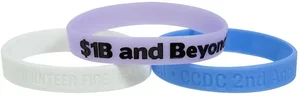 GlowBand - 1/2" Silicone Wristband