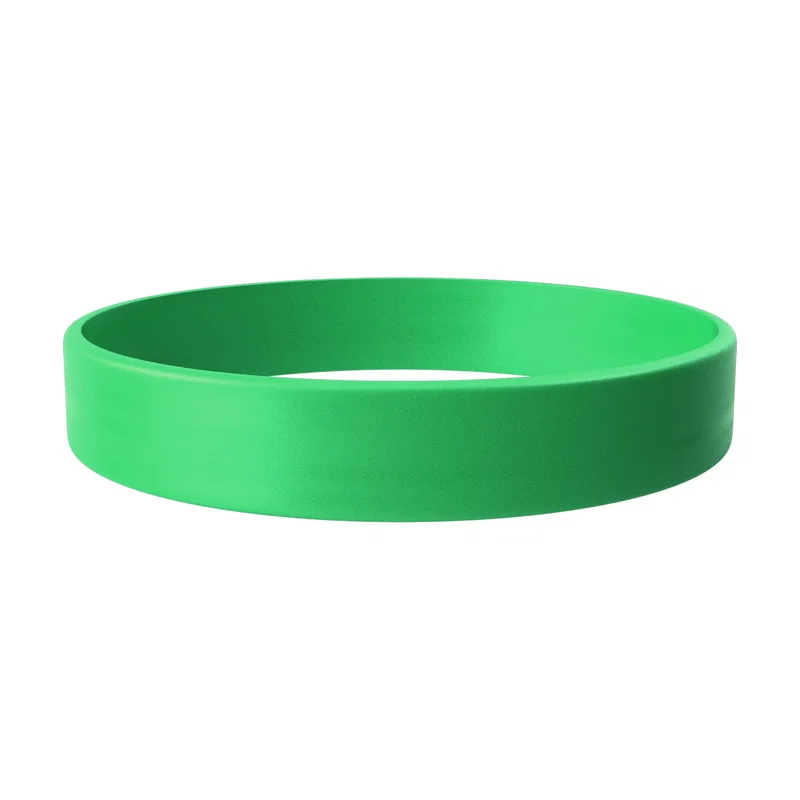 1/2" Silk-Screened Silicone Wristband — view 10