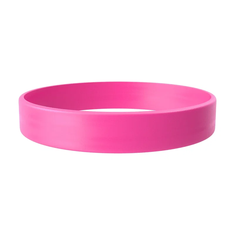 1/2" Silk-Screened Silicone Wristband — view 11