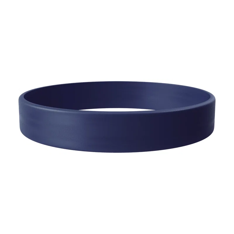 1/2" Silk-Screened Silicone Wristband — view 13