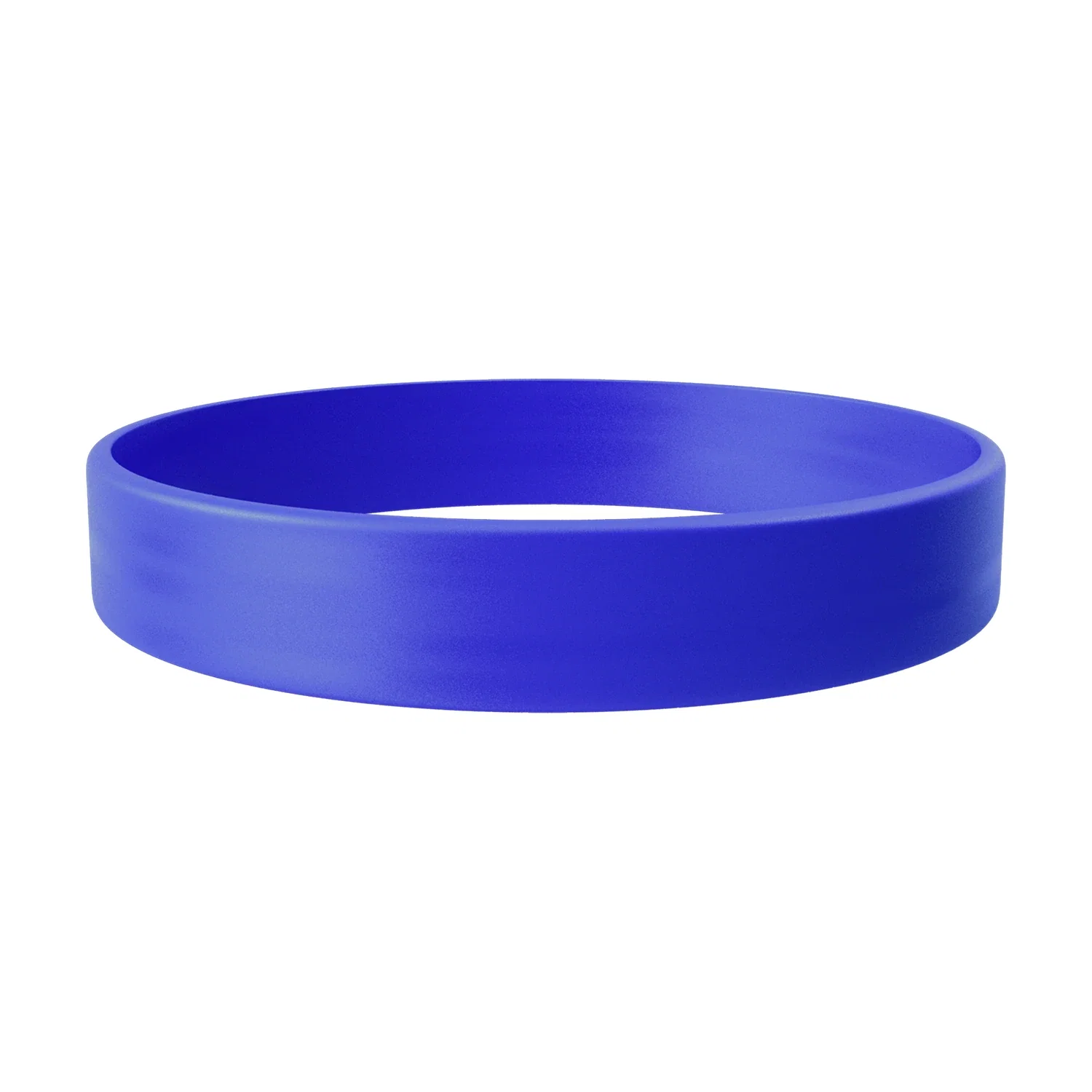 1/2" Silk-Screened Silicone Wristband — view 4
