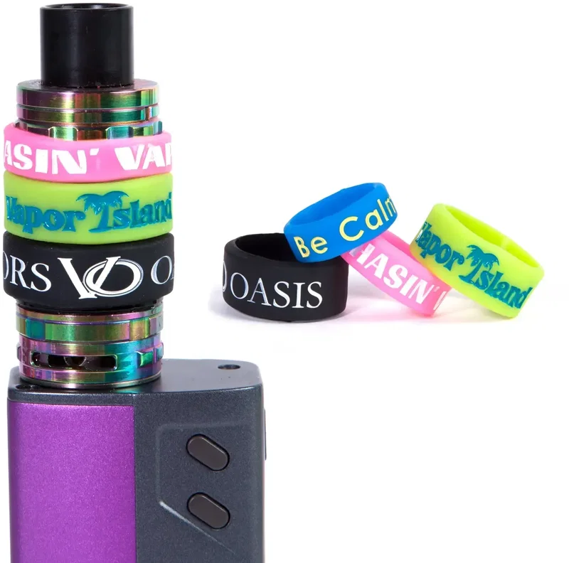 Personalized Silicone Vapor Bumper — view 3
