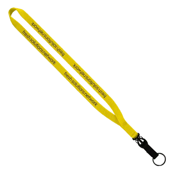 Smooth Nylon Slide Release Lanyard - 1/2"