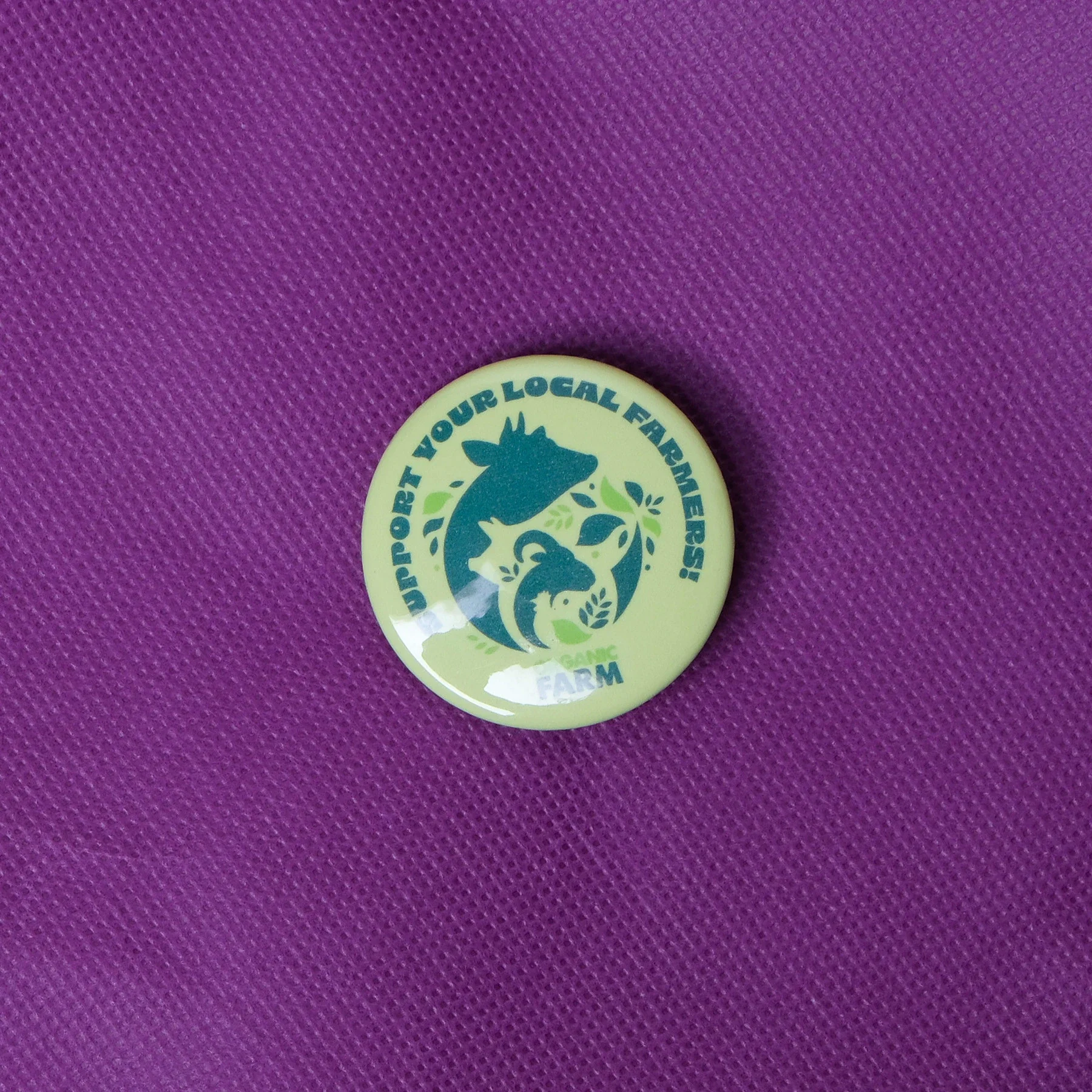 1.25" Tin Badge: Round