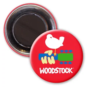 1.75 Inch Round Button Magnet, Metal with Full-Color Imprint