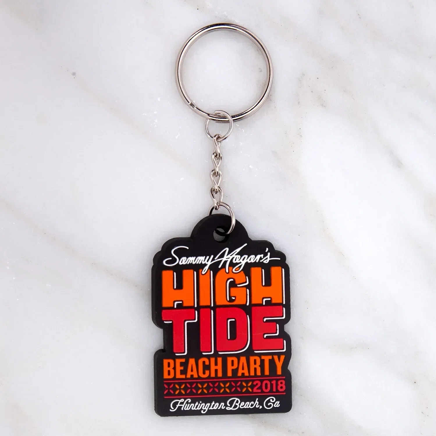 Logo PVC Key Tag (1.5") — view 2
