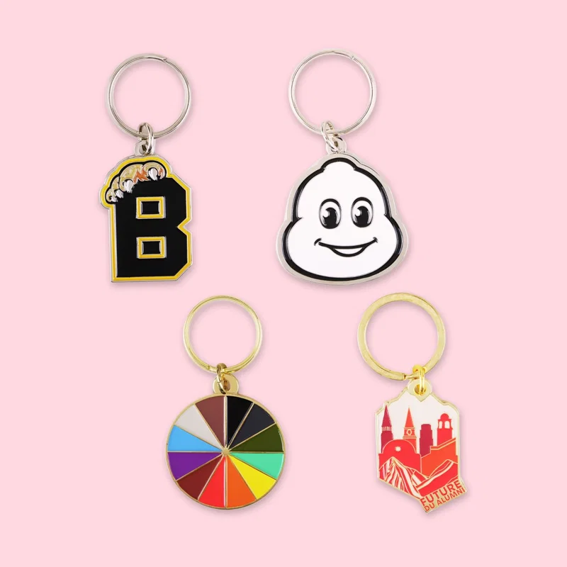 1.5" Diestruck Soft Enamel Keychain — view 4