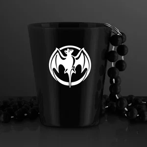 1.5 oz Shot Glasses w/ Bead Necklace (Non-Light Up) — view 5