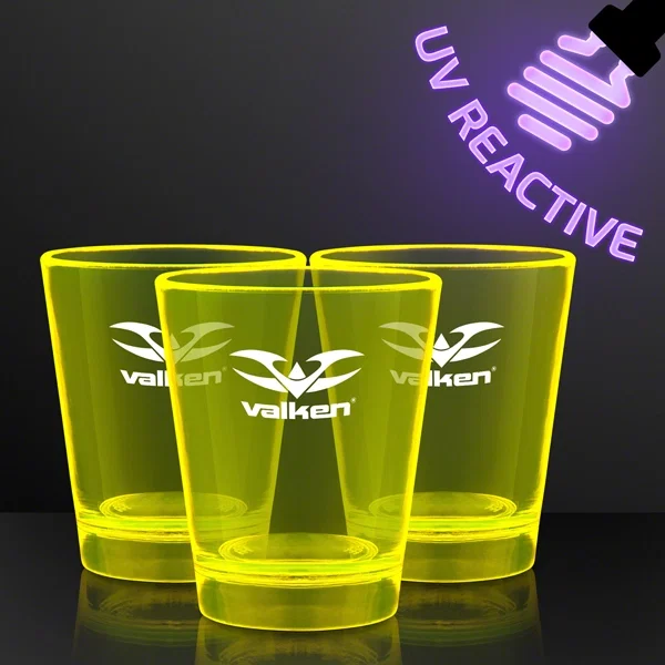 1.5 oz. UV Reactive Glow Shot Glasses — view 4