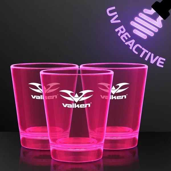 1.5 oz. UV Reactive Glow Shot Glasses — view 5