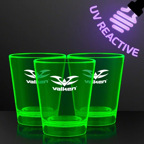 1.5 oz. UV Reactive Glow Shot Glasses — view 8