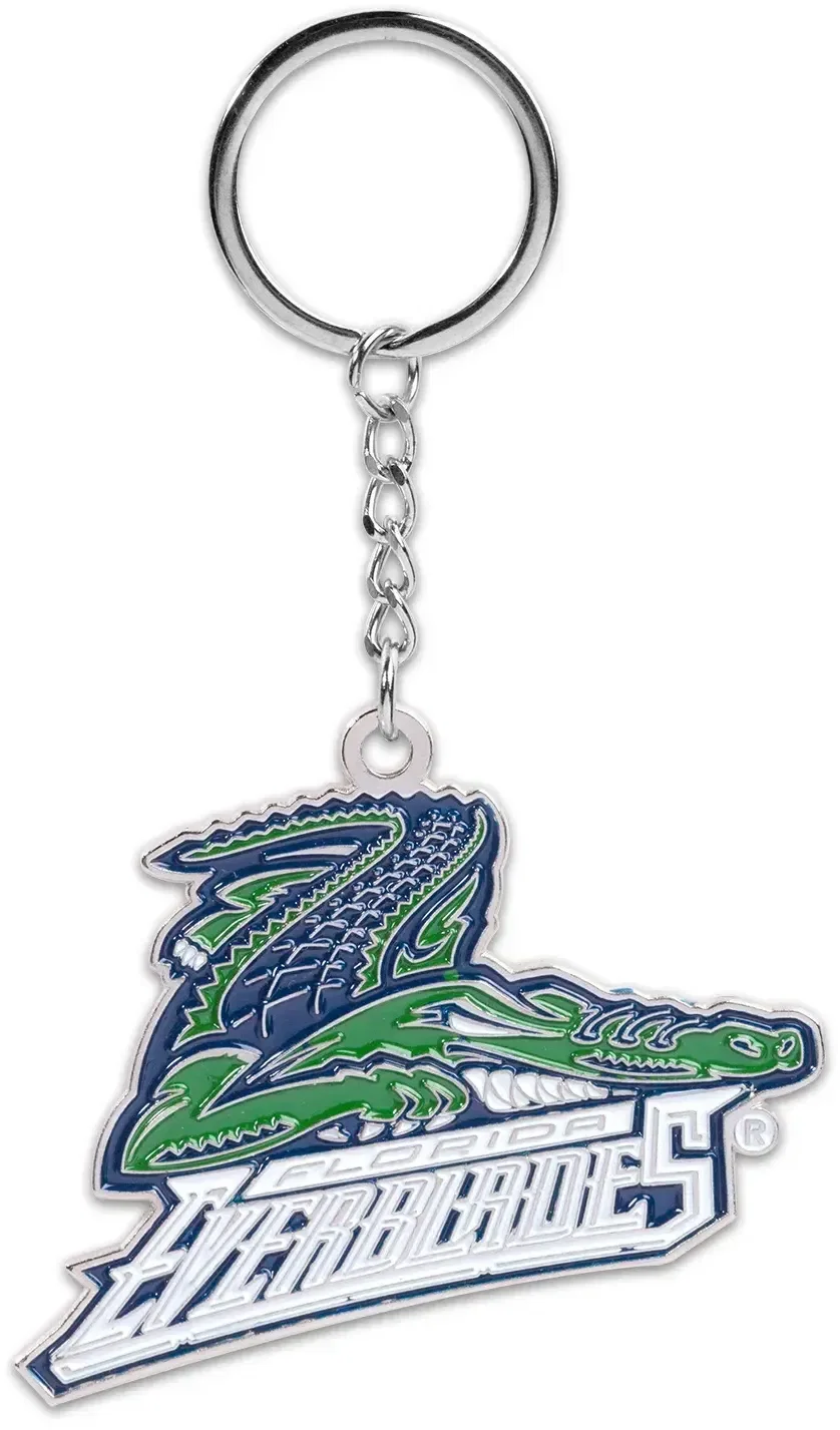 Custom Enamel Key Chain - 1.5" Single Sided — view 3