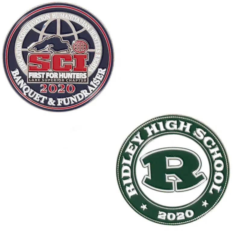Custom Soft Enamel Logo Lapel Pins — view 1