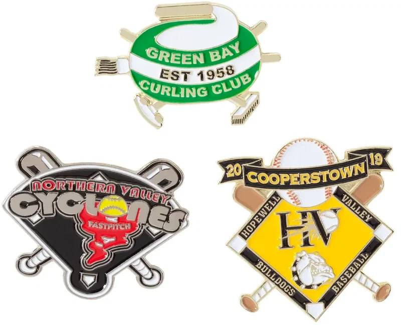 Personalized Sports Trading Pins — view 1