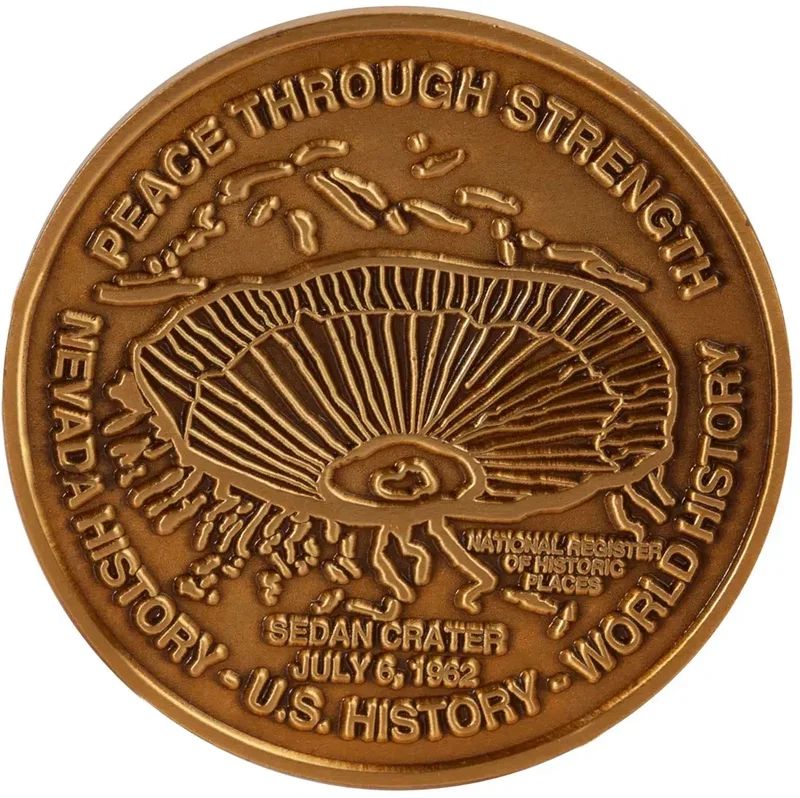 1.75" Zinc Challenge Coin (No Color Fill) — view 4