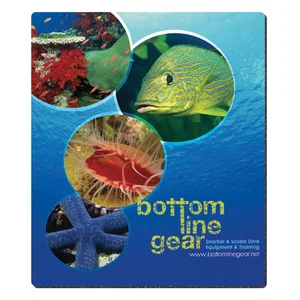 Custom 1/8" Firm Surface Mouse Pad (8" x 9-1/2")
